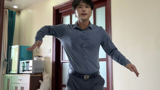 蝴蝶步popping，第一次尝试