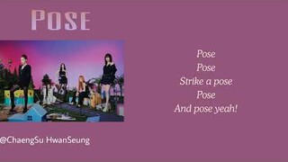 [Phiên âm tiếng Việt] Pose - Red Velvet