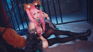 Tamamo front dark magician cos positive film