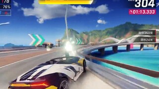 Batas 4K 50.000 bit rate 60 fps Asphalt 9 gambar berjalan sangat halus berkualitas sangat tinggi