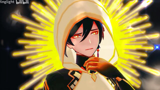 【原神MMD公钟】圣洁如你，是我满溢的欲念【达达利亚 钟离】