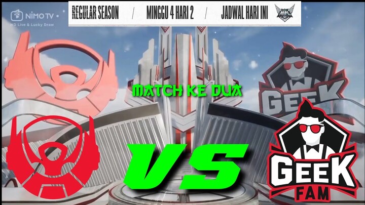 MATCH KE 2 BIGETRON ALPHA VS GEEK FAM || MPL 🆔 SEASON 9
