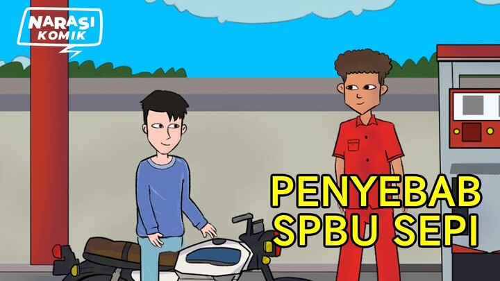 INI PENYEBAB SPBU JADI SEPI - ANIMASI INDONESIA @NARASIKOMIK