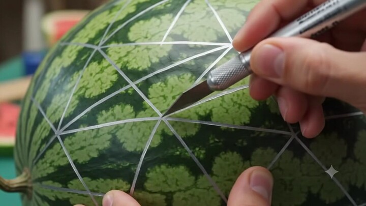 watermelon to Lamborghini