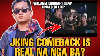 J-KING COMEBACK IS REAL NA NGA BA? BUMALIK NA ANG DATING HUSAY S BATTLE RAP | FLIPTOP