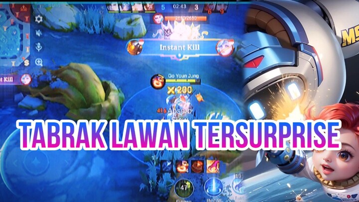 TABRAK LAWAN TERSURPRISE