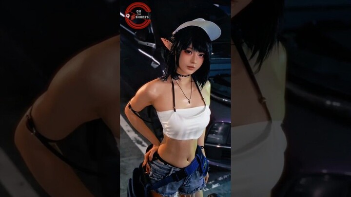 Eunectes So Cute ❤️ Arknights Cosplay #shorts