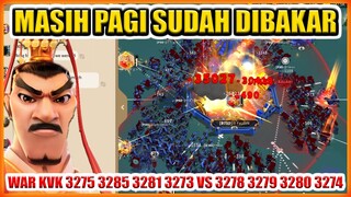 MASIH PAGI SUDAH DIBAKAR !! WAR KVK KD INDO 3275 3273 3281 3285 VS 3279 3274 3278 3280 PASS 4 ROK !!