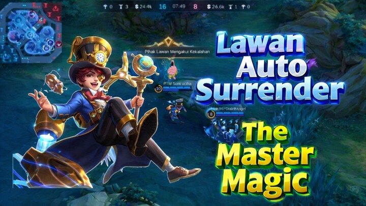 Pick Harley lawan auto surrender | MLBB MOBILE LEGEND