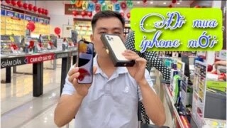 Đi mua điện thoại iphone mới hơn 30tr để quay video các bạn ạ