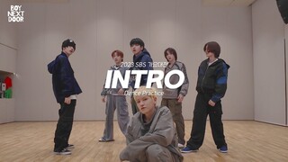 【BOYNEXTDOOR】练习室 |  2023 SBS 歌谣大战 'INTRO' Dance Practice