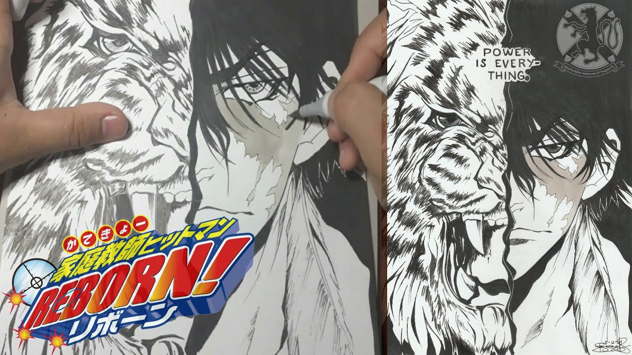 Tsunayoshi Sawada from Reborn! Anime, Speed Drawing