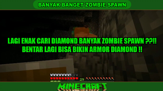 BANGET BANGET ZOMBIE SPAWN LAGI MINING ❓❓❗❗