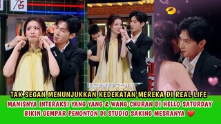 TERLALU SWEET!! INTERAKSI YANG YANG & WANG CHURAN DI HELLO SATURDAY BIKIN HEBOH SEISI STUDIO