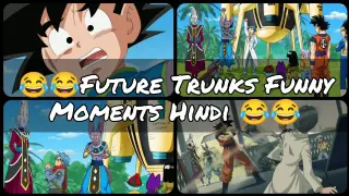 Future Trunks' Funny Moments Hindi | Dragon Ball Super Funny Moments Hindi | SaiyanScape