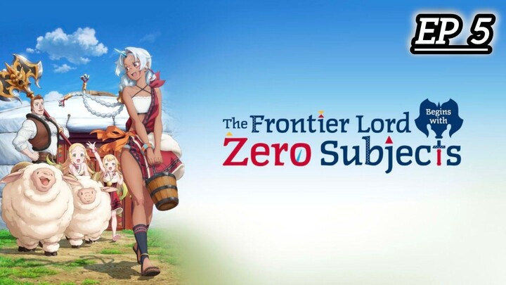 (New Anime) The Frontier Lord Begins with Zero Subjects Episode 5 Hindi dub
