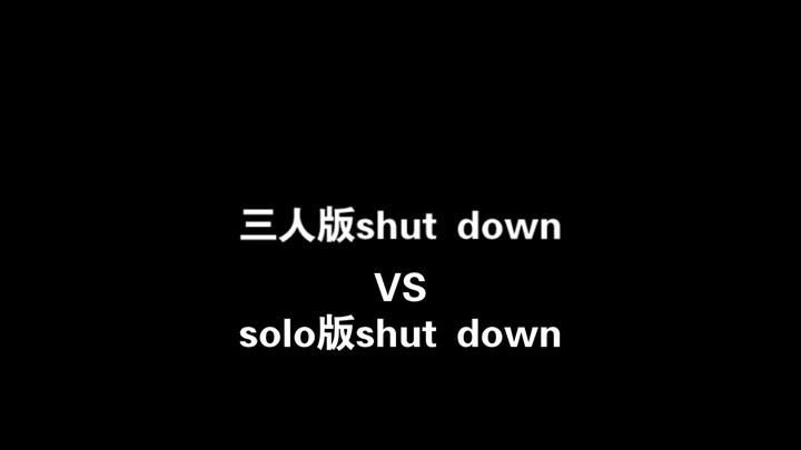 After Jennie’s departure: the three-member version of “Shut Down” vs. Jennie’s solo version of “Shut