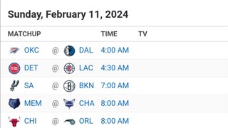 NBA Picks l February 11, 2024 l Philippine Time | Pinoy Silent Picks