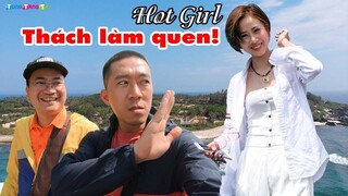 Hoàng Nam thách thức Tuấn Trung Tá làm quen Gái Xinh | DU LỊCH ĐẢO LÝ SƠN TỰ TÚC