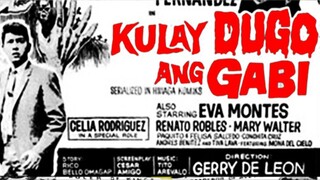 Kulay Dugo ang Gabi 1964 (International Released) Horror Movie Philippines