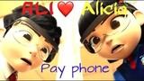 Ejen Ali X Alicia {Edit} - Maroon 5 - Payphone