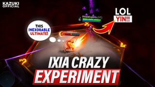 CAN IXIA IMMUNE YIN'S DAMAGE IN HIS DOMAIN? | NEW HERO IXIA CRAZY EXPERIMENTS