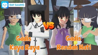 GADIS KAYA RAYA VS GADIS RENDAH HATI - SAKURA SCHOOL SIMULATOR