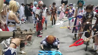 [Chongqing Dreamland Comic Exhibition] The scene of group fight with Dada ducks