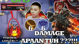 COCOTE B2 AJA DAMAGE SEGITU !! APA LAGI B3 LAYLA ??WKWKWK