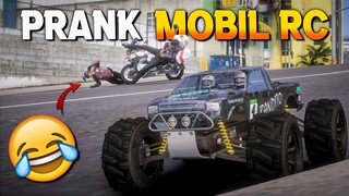 PRANK MOBIL RC PERANGIN TRICKSTER , POLISI , SEMUA TURUN KEJALAN‼️WKWK‼️- GTA 5 ROLEPLAY