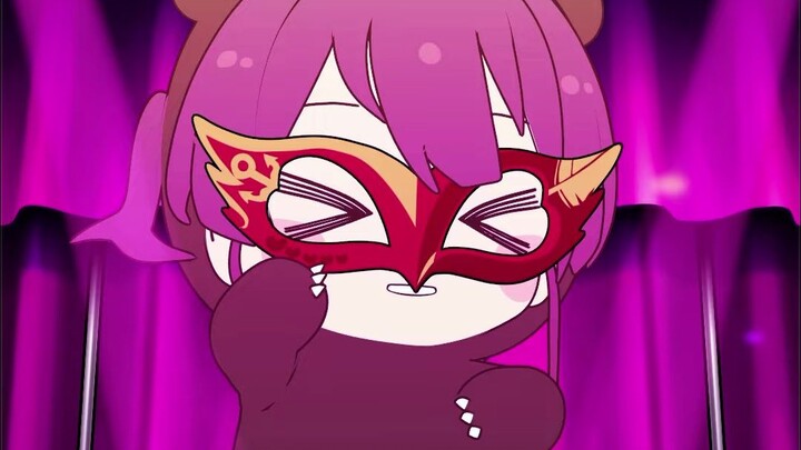 Xiong Malin juga ingin menari tarian topeng Pai Pai 💃🧸