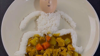 咖喱饭就得这么吃