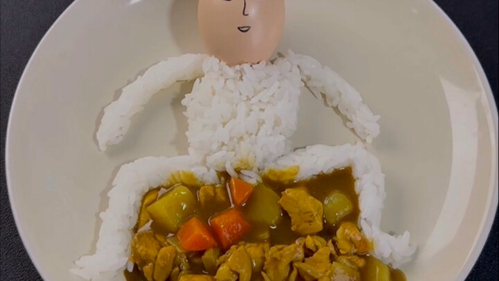 咖喱饭就得这么吃