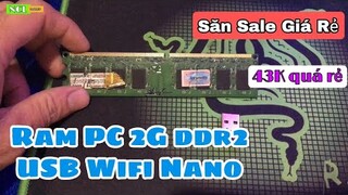 Mua Ram PC 2G & USB Wifi Trên Shopee Giá 43K siêu rẻ | có thật sự ngon?