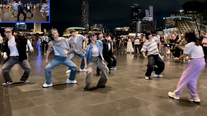 [Z-axis Dance Group] Watch NCT127's new song Ay-yo road show cover from a passerby's perspective