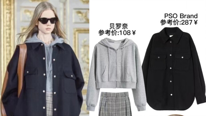 High-End Runway Inspiration | OOTD | Celine Runway Look-alike Outfit, Just Like Lisa's!