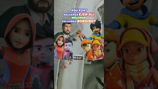 Keluarga Boboiboy vs Keluarga Ejen Ali: Keluarga Siapa Terkuat??!! | MRI #Shorts