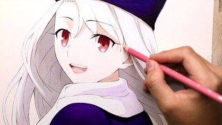 [Lukisan tangan] Senyum Illya dijaga olehku!! "Fate/stay night" 260 menit untuk menggambar Snow Maid