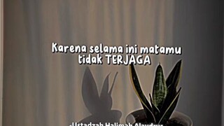 Berusaha menjaga PANDANGAN MATA✨