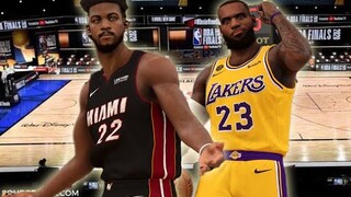 NBA 2K21 - Lakers vs Miami Finals Promo