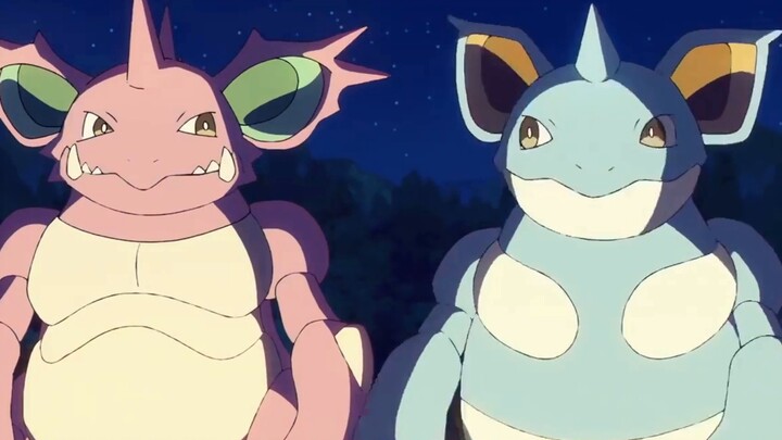 [Pokémon 032 033 034] Poison + Earth King, Pokémon Opening Gatekeeper | Nidoran Nidolino Nidoking