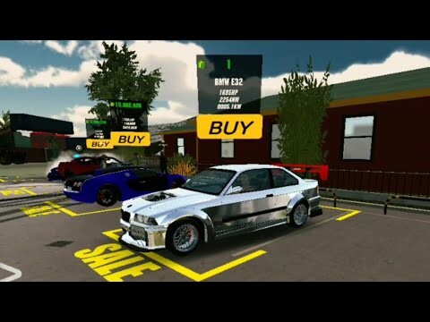 i gave 💸my 1695hp bmw m3 e36 in car parking multiplayer new update #shorts