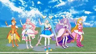 【mmdプリキュア】ひろプリでハレ晴レユカイ