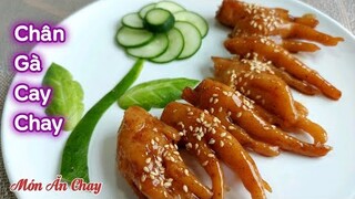 Cách Làm CHÂN GÀ CAY CHAY Thơm Ngon Và Rất Đơn Giản | Món Chay Ngon Bà Mẹ Quê.