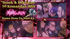 BAHAS 10 KOMANDAN IBLIS _ Kumo Desu Ga Nani Ka _Spoiler keras