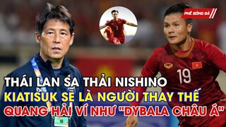 THÁI LAN SA THẢI HLV NISHINO, KIATISUK SẼ LÀ NGƯỜI THAY THẾ. VIỆT NAM THÀNH CÔNG  Ở WC NHỜ KHÁC BIỆT