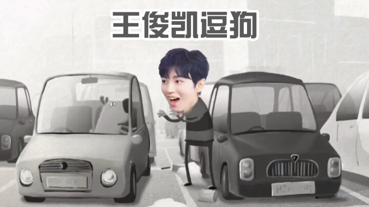 王俊凯逗狗 | 看完不笑算我输