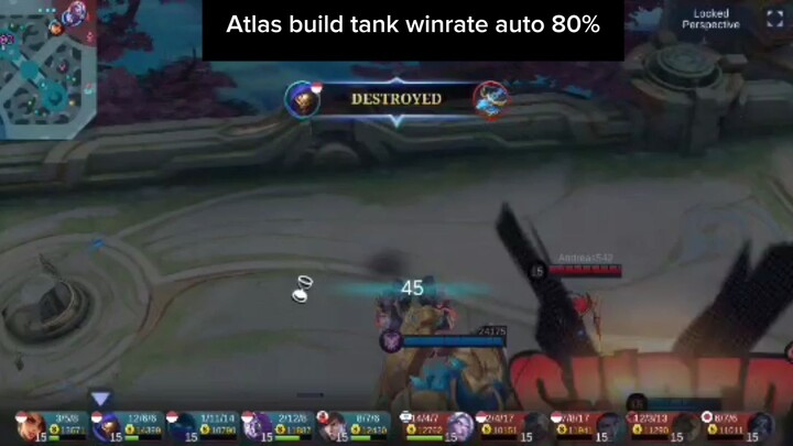 Atlas build tank winrate auto 80% bosskuuu