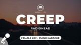 Creep - Radiohead (Female Key - Piano Karaoke)
