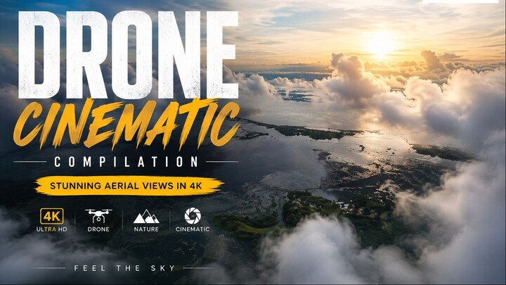 Epic 4K Drone Footage Compilation | Beautiful Aerial Views & Cinematic Landscapes | SFTK